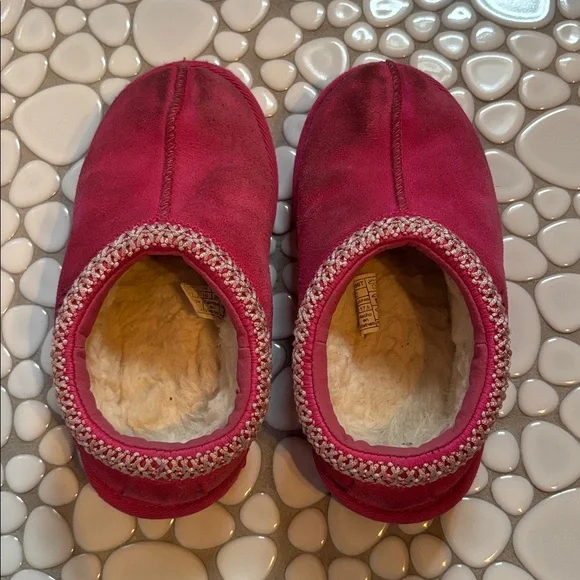 UGG Tasman II Slipper Toddler Little Kid Rock Rose Sz 11 - Picture 8 of 13